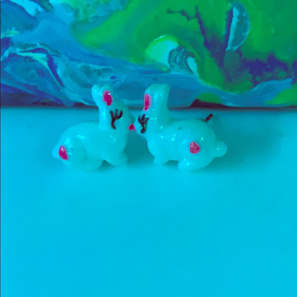 Bunny earrings